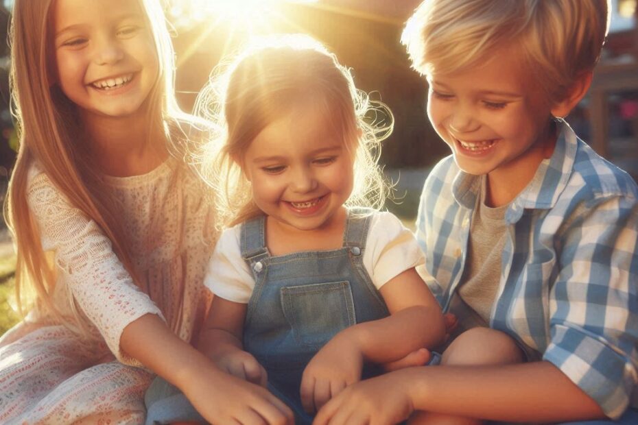 Enfants heureux grâce à l'emdr à bordeaux