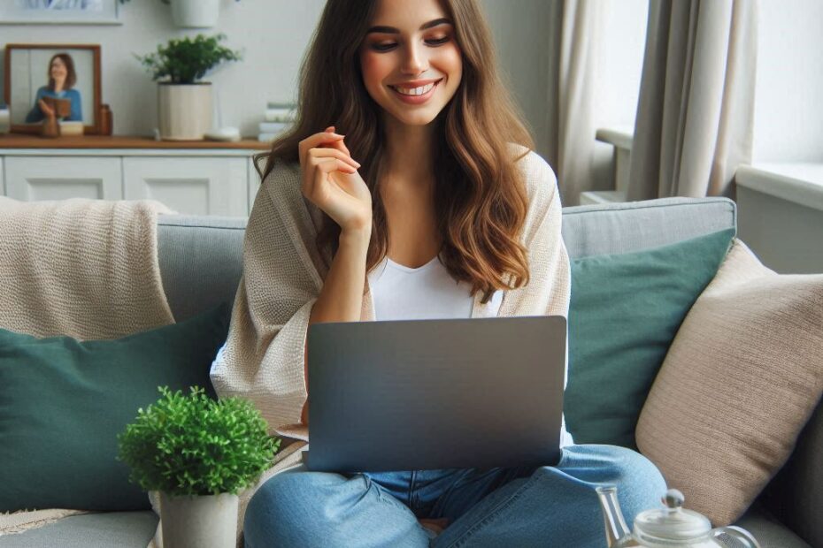 une-femme-qui-fait-une-teleconsultation-avec-son-laptop-sans-stetoscope